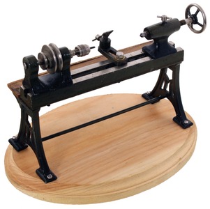 Unmarked: Early 20th C. Toy Lathe