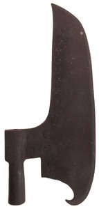 Unmarked: Spectacular 18th C. Goosewing Axe