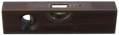 Stanley Rule & Level, No. 98: Brass-Bound Rosewood Level