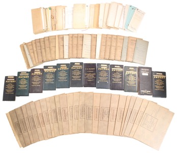 North Brothers Manufacturing Company, Philadelphia, Pennsylvania: Orig. U.S. Patent Documents