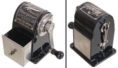 Automatic Pencil Sharpener Company, Chicago, Illinois: Unused "Wizard" Pencil Sharpener