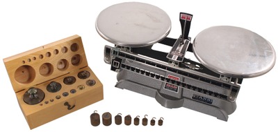 Ohaus Scale Company, Parsippany, New Jersey: Precision Cast Iron Balance Scale