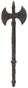 Unmarked: Unus. Cast Iron Ceremonial "Mace"