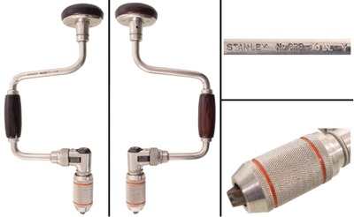 Stanley Tools, No. 923-10: R'wood Handle Ratchet Bit Brace