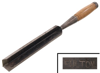 Fulton Tool Company, New York, New York: Extra Clean 1 1/8" Corner Chisel