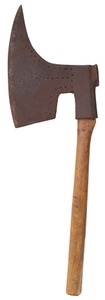 Unmarked: Decorated European Broad Axe