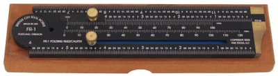Bridge City Tool Company, Portland, Oregon, No. FR-1: Rare 2003 Caliper & Folding Rule