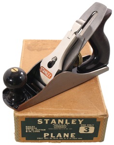 Stanley Rule & Level, No. 3: Extra Clean "Type 19 Woodworking Plane