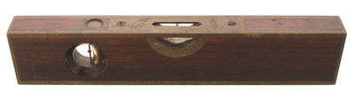 Stratton Brothers, Greenfield, Massachusetts, No. 10: Ten-Inch Rosewood Plumb & Level