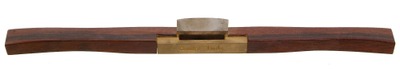 Paul Hamler: Rosewood & Brass Body Scraper