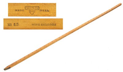 Stanley Rule & Level, No. 45: 36" Wantage Rod Rule