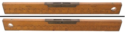 J. Rabone & Sons, Birmingham, England: Combination 18" Rule And Level
