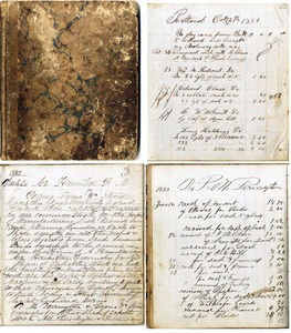 P.M. PERINGTON, PORTLAND, MAINE: A Hamilton Company Mill Ledger