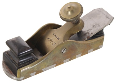 Robert Baker, Mattawan, Michigan: Dovetailed Scottish" Mitre Plane