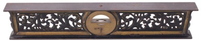 L.L. Davis, Springfield, Massachusetts: 12-Inch Cast Iron Inclinometer Level