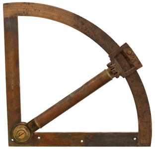 W. & L.E. Gurley, Troy, New York: Solid Brass Inclinometer Level