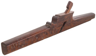 Unmarked: Carved European Rabbet Plane
