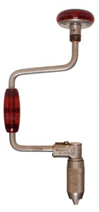 Peck, Stow & Wilcox Company, Plantsville, Connecticut, No. MB20: Rare "Me-Kan-Ik" Ratchet Brace