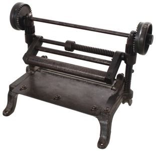 J.W. Chase, N. Weare, New Hampshire: Early Patent Leather Skiver