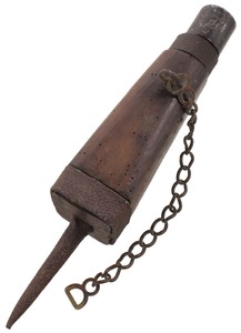 Unmarked: Early Wooden "Denglestock"