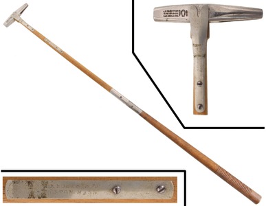 A.R. Robertson, Boston, Massachusetts: Two Section Bill Poster's Hammer