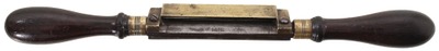 Nehemiah Hunt, Boston, Massachusetts: Rosewood & Brass Spoke Shave