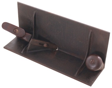 Unmarked: Early Cast Iron Core Box Plane
