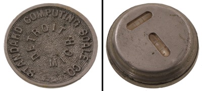 Standard Computing Scale Company, Detroit, Michigan: Rare Cross Test Scale Level