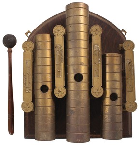 J.C. Deagan Company, Chicago, Illinois: Wall Mount Brass Gong