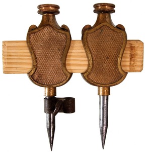 Stanley Rule & Level, No. 2: Bronze Metal Trammels