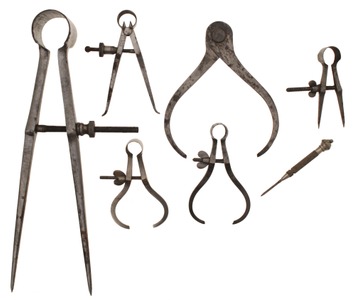 Assorted Makers: Lot Of Assorted Dividers And Caliper