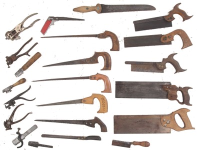 Assorted Makers: Lot Of Asst. Saws And Saw Sets