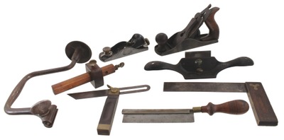 Assorted Makers: Lot Of Clean & Usabl Woodworking Tools