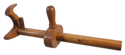 Unmarked: Handled Beech Body Slitting Gauge