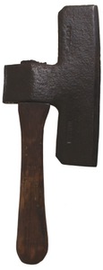 Illegible Imprint: 18th C. Type Penna. Cooper's Side Axe