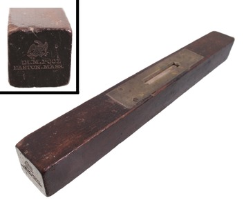 H.M. Pool, Easton, Massachusetts: Rare Mahogany Body Sighting Level