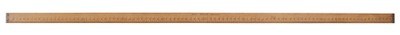 Lufkin Rule Company, Saginaw, Michigan, No. 7112-MM: Dual Metric Measure Bench Rule