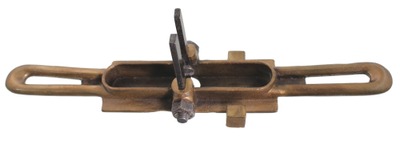 Unmarked: Cast Brass Coach Mkrs. Router Plane