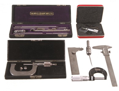 Assorted Makers: Lot Of Extra Clean Machinists' Tool