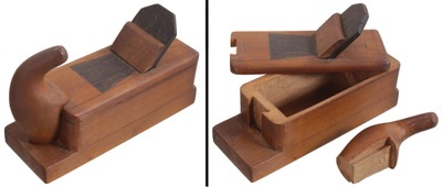Unmarked: Diminutive "Mystery Box" Plane Replica