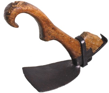 Unmarked: Massive 5" Edge French Form Adze