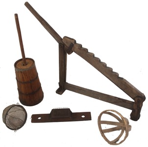 Assorted Makers: Farm Primitive Items Opportunity Lot