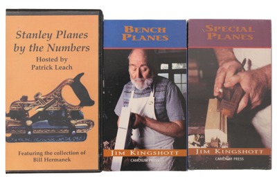 Assorted Makers: Three Unused Vhs Tapes