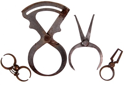 Assorted Makers: Four Pairs Of Spec. Purp. Calipers