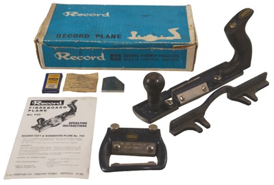 Record Tool Works, Sheffield, England, No. 735: Fibre Board Plane