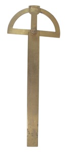 Unmarked: 19th Century Navigator's Protractor