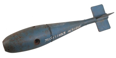 U.S. Army Air Force: Extra Clean Iron "Practice Bomb"