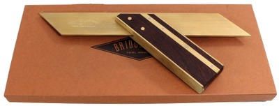 Bridge City Tool Company, Portland, Oregon, No. MS-2 R: Rosewood & Brass Miter Try Square