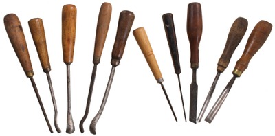 Assorted Makers: Ten Clean & Usabbl Carving Tools