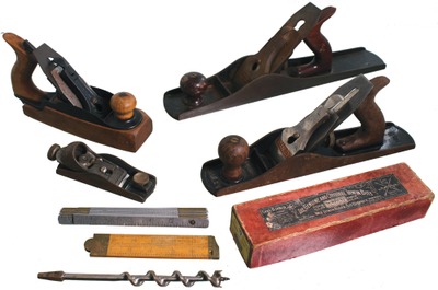 Assorted Makers: Lot Of Clean & Usabl Woodworking Tools